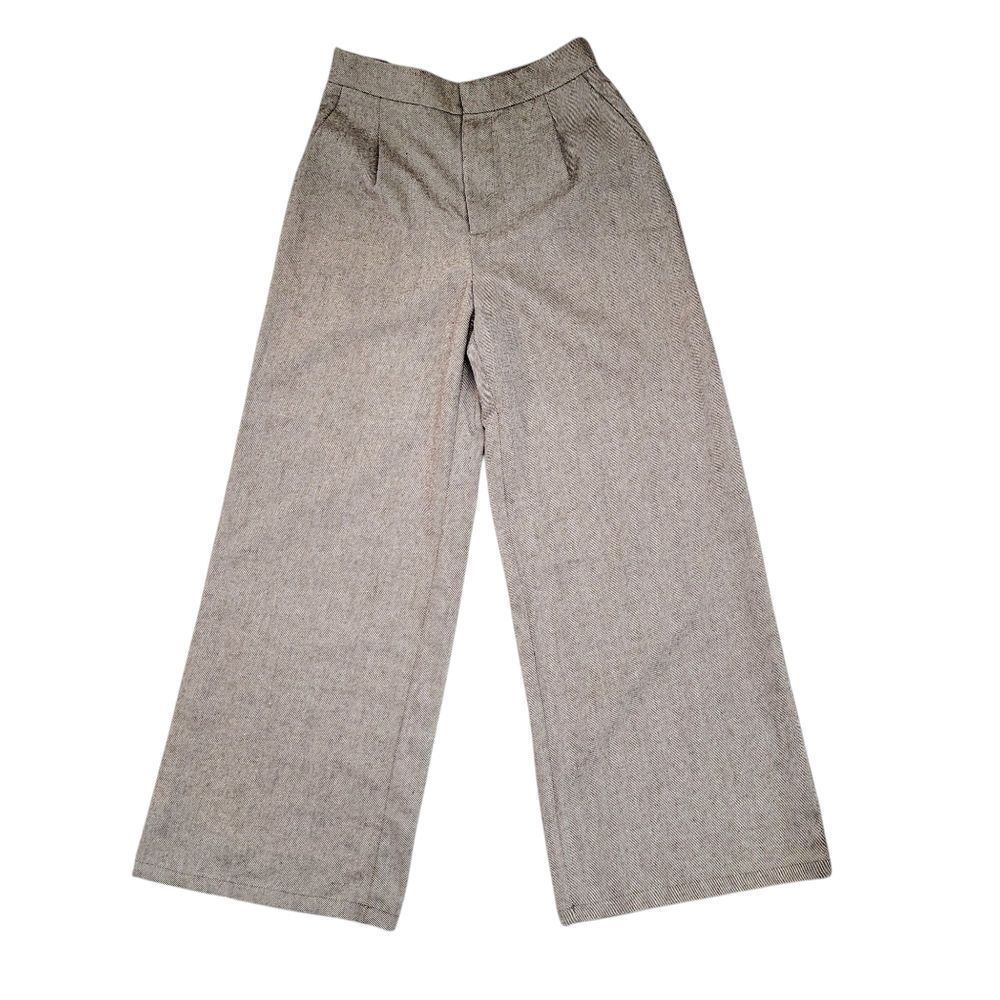 2/$20 Shein Light Brown Wide Leg Pants Size: Large